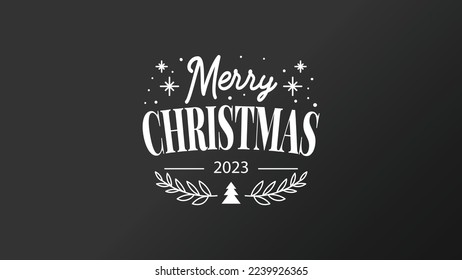 Merry Christmas Lettering. 2023 Merry Christmas. Merry Christmas. 2023 Christmas. logo.