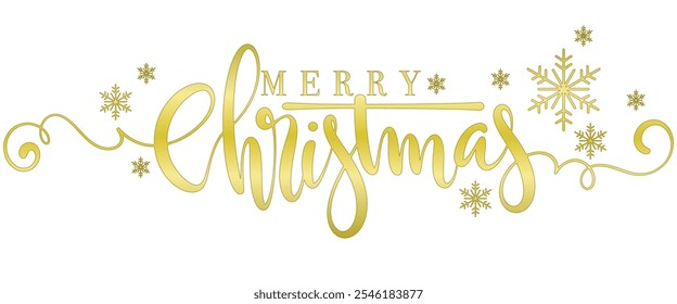 merry christmas lettering, Merry christmas hand lettering calligraphy isolated on transparent background. Vector holiday illustration element. Merry Christmas script calligraphy