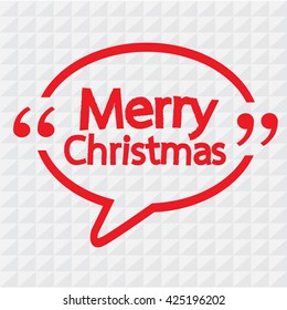 Merry Christmas lettering illustration design