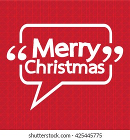 Merry Christmas lettering illustration design