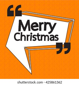 Merry Christmas lettering illustration design