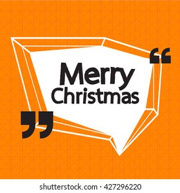 Merry Christmas lettering illustration design