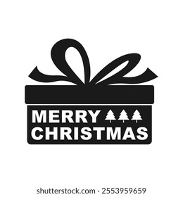 merry christmas lettering. Merry christmas lettering on white background. Vector holiday illustration element. Merry Christmas script calligraphy