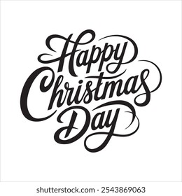  Merry Christmas lettering typographic Font