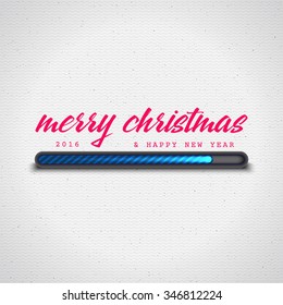 Merry Christmas Loading It can be used for the design of sites cards and other products