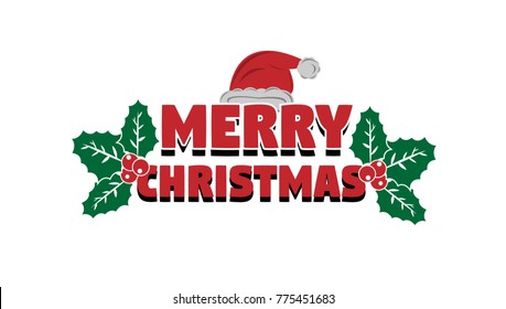 merry christmas logo