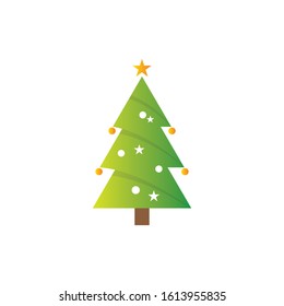 merry christmas logo vector design template