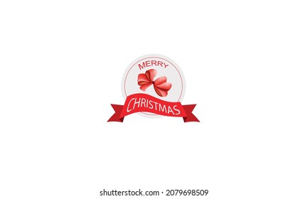 Diseño vectorial del logotipo de navidad