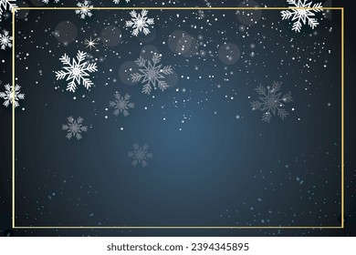 Merry christmas luxury decoration ornament banner background card illustration.