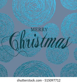 Merry Christmas. Metallic glossy texture. Metal blue pattern. Abstract shiny background. Luxury sparkling background for greeting cards, posters.