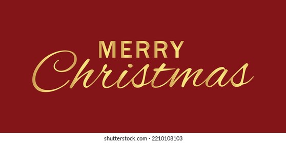 Feliz Navidad moderna vectores de texto con letras de oro. Cartel de texto de vector de navidad de Feliz oro.