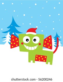 merry christmas monkey