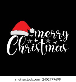 Merry christmas.
My first Christmas, my 1st Xmas - Greeting card. Modern brush calligraphy on black background. Hand drawn lettering for Xmas greeting