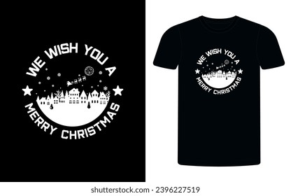 Merry Christmas new typography t shirt, Christmas typography t shirt design, tee print, t-shirt design, Christmas Joy.