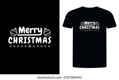 Merry Christmas new typography t shirt, Christmas typography t shirt design, tee print, t-shirt design, Christmas Joy.