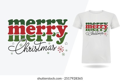 Merry Christmas new typography t shirt, Christmas t shirt design, Christian religion quotes saying for print, Merry Christmas T-shirts design ready for print, Funny Christmas Quotes, Winter Quote.