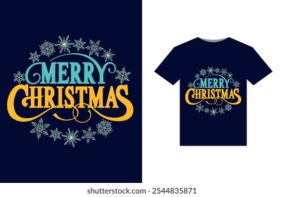 Merry Christmas new typography t shirt, Christmas t shirt design, Christian religion quotes saying for print, Merr Christmas new typography t shirt, Christmas t shirt design.