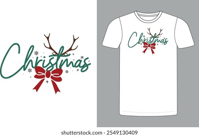 Merry Christmas new typography t shirt, Christmas t shirt design, tee print, t-shirt design, Christmas Joy. Poster and Mug Design.