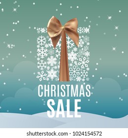 Merry Christmas and New Year Background. Vector Illustration EPS10
