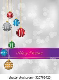 Merry Christmas and New Year background for your invitations, festive posters.