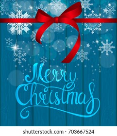 Merry Christmas and New Year Background. Vector Illustration EPS10