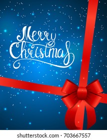 Merry Christmas and New Year Background. Vector Illustration EPS10