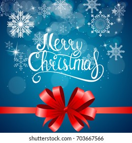 Merry Christmas and New Year Background. Vector Illustration EPS10