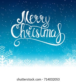 Merry Christmas and New Year Background. Vector Illustration EPS10
