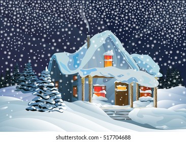 Merry Christmas and New Year card