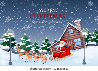 Log Cabin Christmas Clip Art Images Stock Photos Vectors Shutterstock