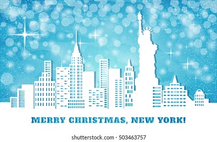 Merry christmas in NYC