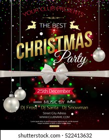 Merry Christmas Party Poster