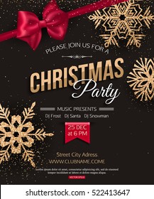 Merry Christmas Party Poster