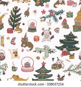 Merry christmas pattern