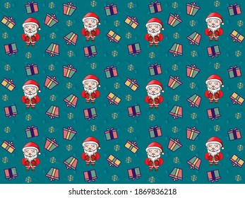merry christmas pattern design for texture ,fabric ,orwallpaper