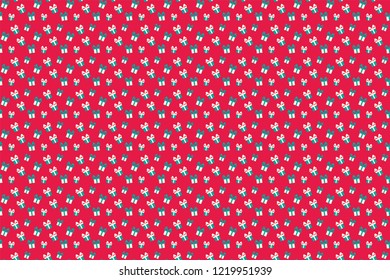 Merry Christmas pattern seamless collection. Gift background. Endless texture for gift wrap, wallpaper, web banner background, wrapping paper and Fabric patterns. 