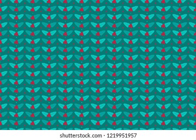 Merry Christmas pattern seamless collection. Christmas mistletoe background. Endless texture for gift wrap, wallpaper, web banner background, wrapping paper and Fabric patterns. 