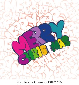 merry christmas pattern. vector pattern.