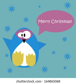 Merry Christmas ,penguin