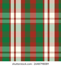 Merry Christmas Plaid Design Template