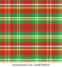Merry Christmas Plaid Design Template