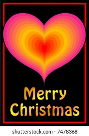 Merry Christmas Poster, Card or Sign