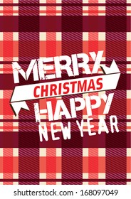 merry christmas poster template vector/illustration / background/ greeting card
