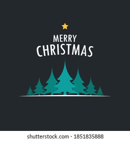 Merry Christmas poster. Merry Christmas vector text. Merry Christmas lettering design card template.