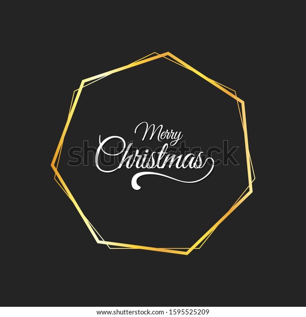 Merry Christmas Poster Merry Christmas Vector Stock Vector Royalty Free 1595525209 Shutterstock 