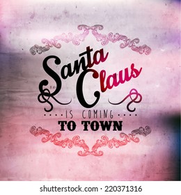 Merry Christmas Quote Vector Design