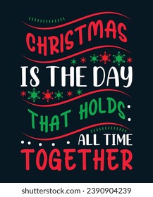 Merry Christmas Quotes T-shirt Design