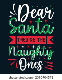 Merry Christmas Quotes T-shirt Design