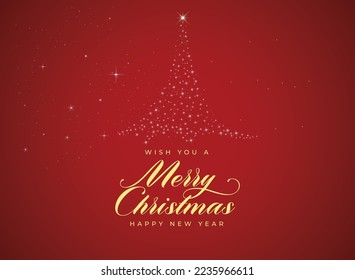 Merry Christmas Red Background, luxury, holiday, texture, light, happy, new year, season, graphic, vector