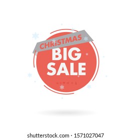 Merry Christmas sale banner - offer sales